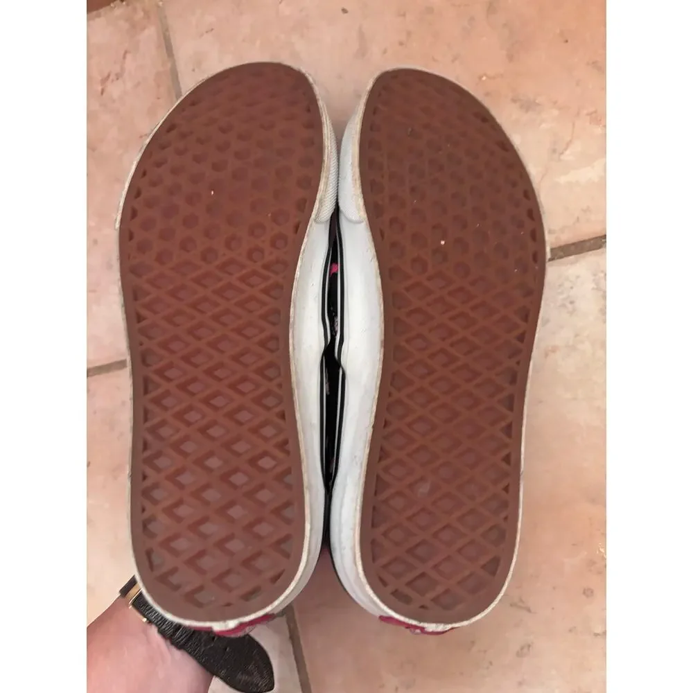 Vans KPop Demon Hunters Slip-On Shoes Black Anime Women’s 6.5 Men’s 5 Rare